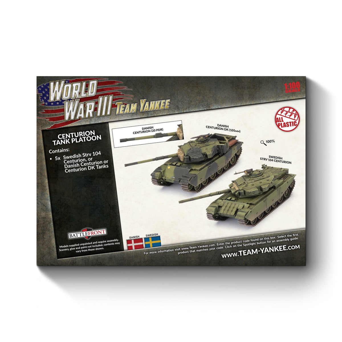 World War III - Nordic Forces: Centurion Tank Platoon