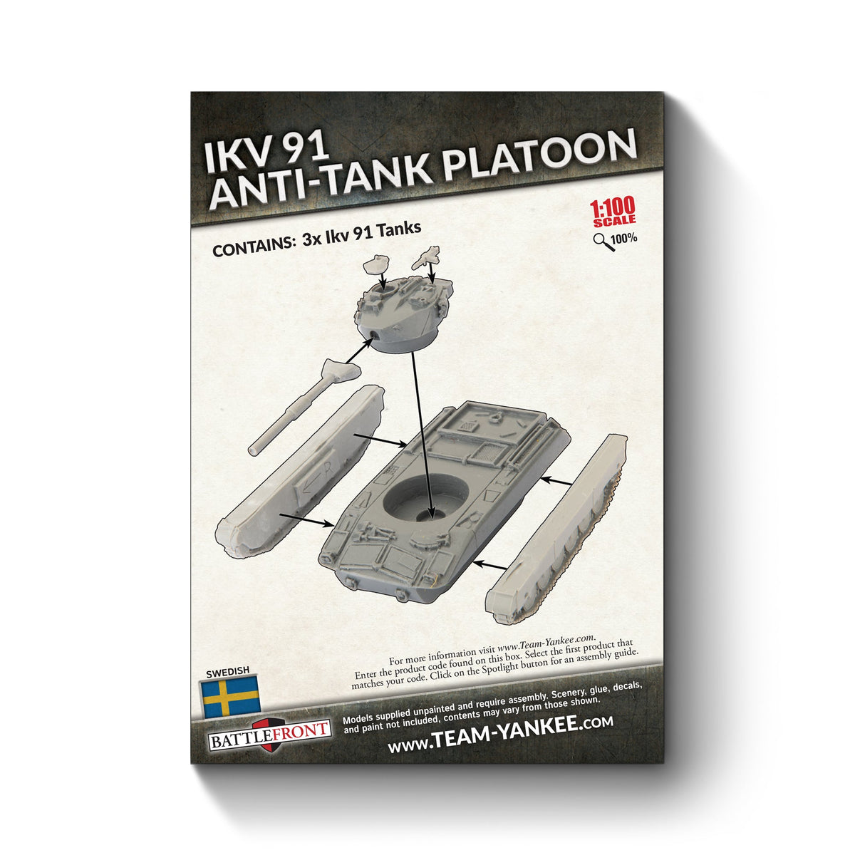 World War III - Nordic Forces: Ikv 91 Anti-tank Platoon