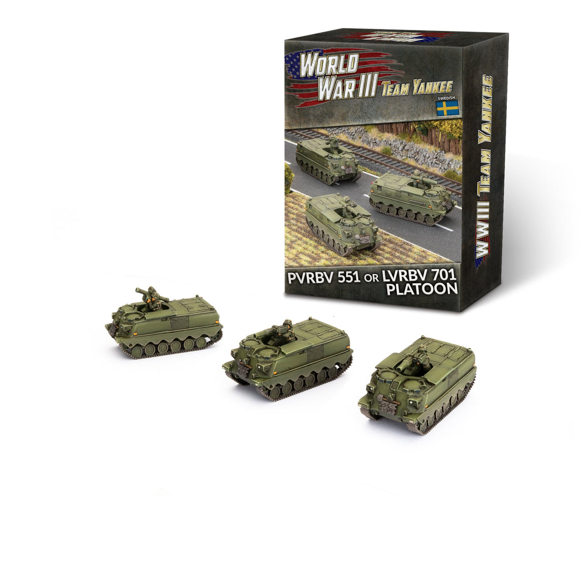 World War III - Nordic Forces: Pvrbv 551 or Lvrbv 701 Platoon