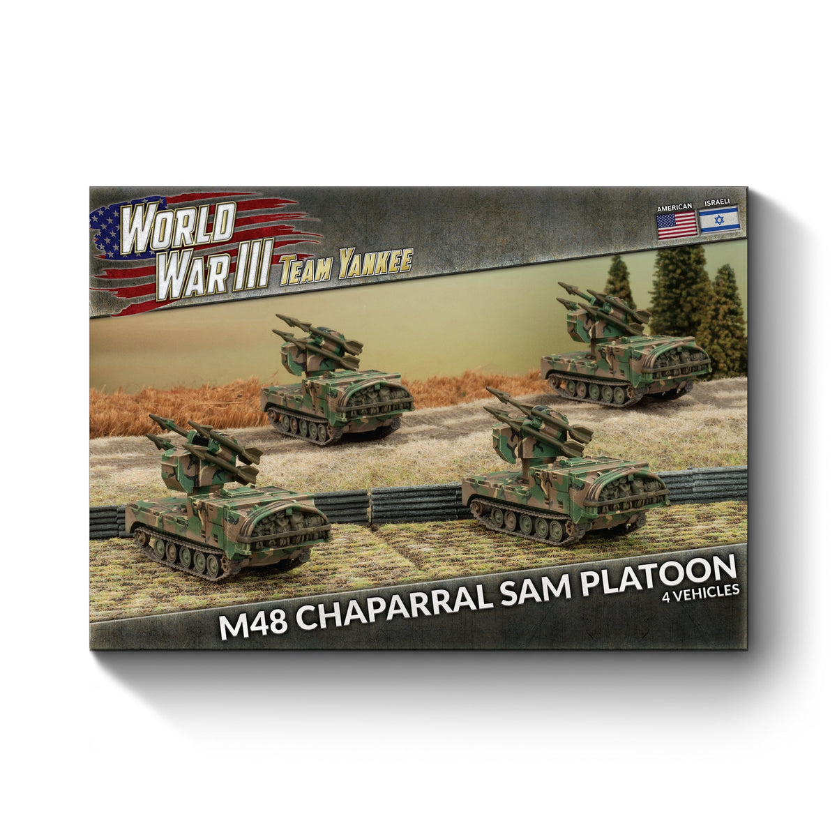 World War III - American: M48 Chaparral SAM Platoon