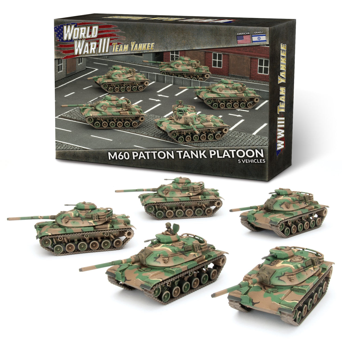 World War III - American: M60 Patton Tank Platoon