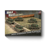 World War III - American: M551 Sheridan Tank Platoon