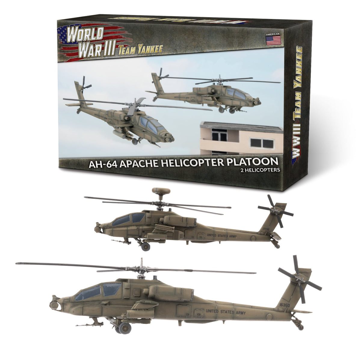 World War III - American: AH-64 Apache Helicopter Platoon