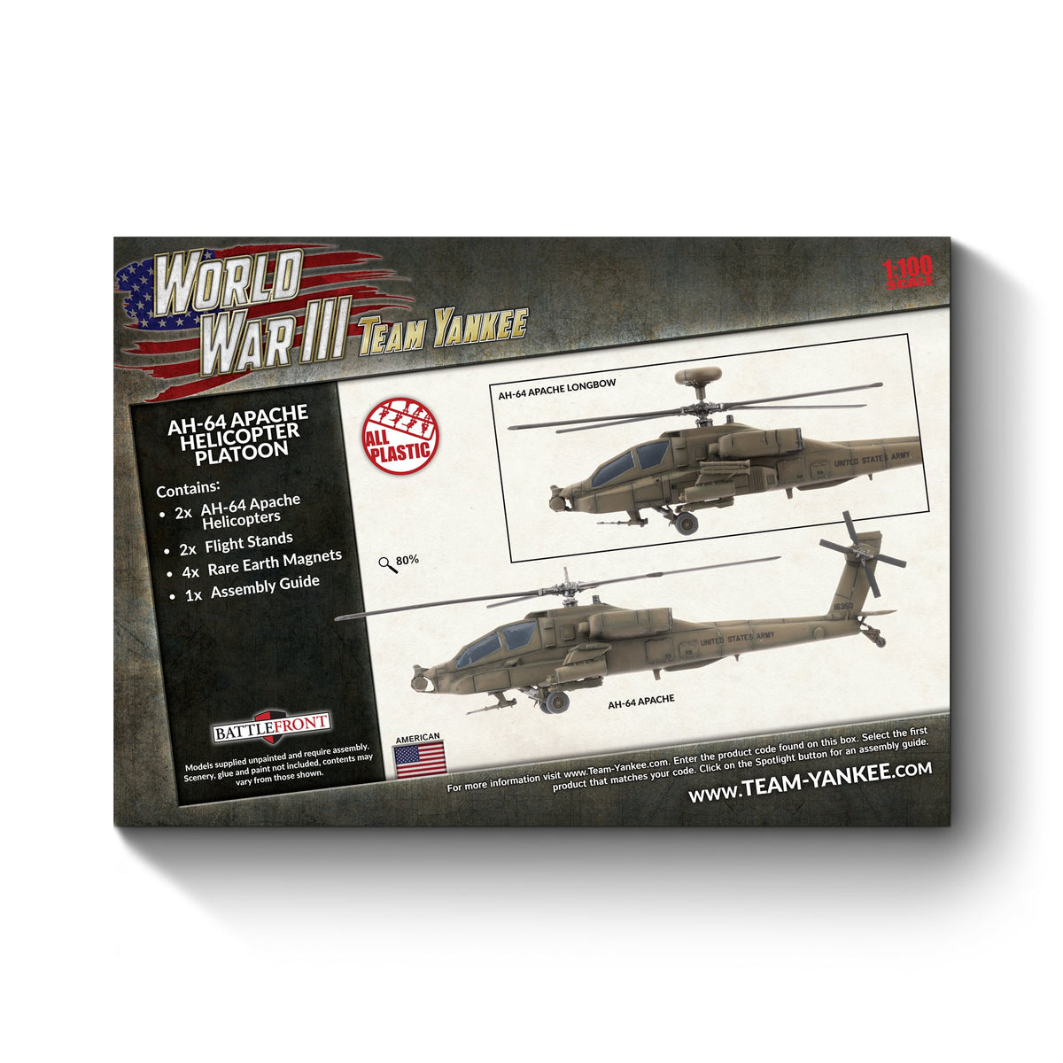 World War III - American: AH-64 Apache Helicopter Platoon