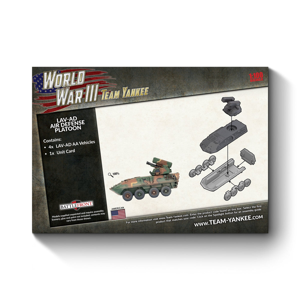 World War III - American: LAV-AD Air Defense Platoon