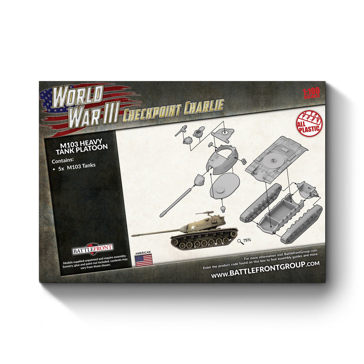 World War III - American: M103 Heavy Tank Platoon