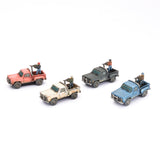 World War III - American: Pickup Trucks (x4)
