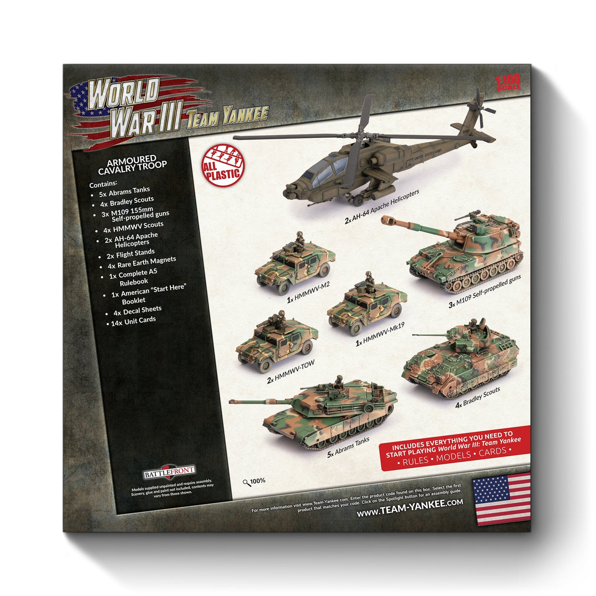 World War III - American Starter Force: Armoured Cavalry Troop