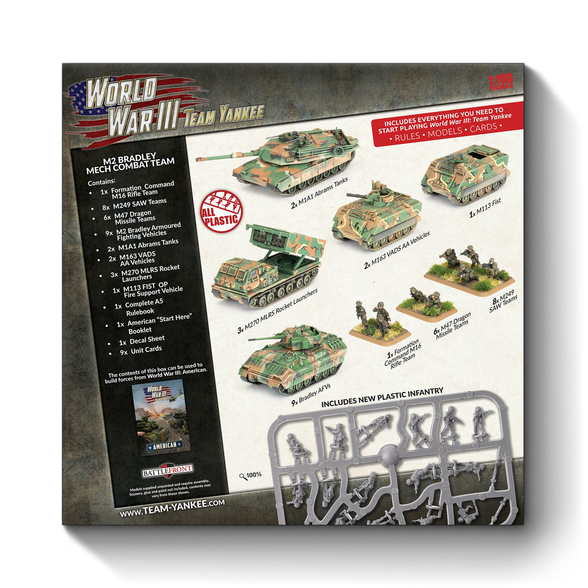 World War III - American Starter Force: M2 Bradley Mech Combat Team