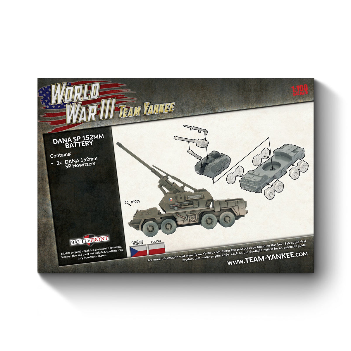 World War III - Warsaw Pact: DANA SP 152mm Battery