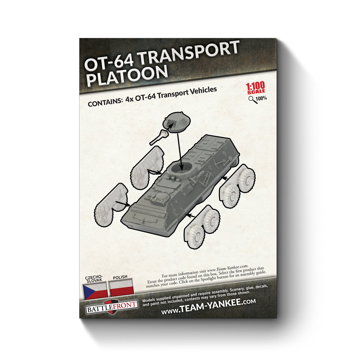 World War III - Warsaw Pact: OT-64 Transport Platoon