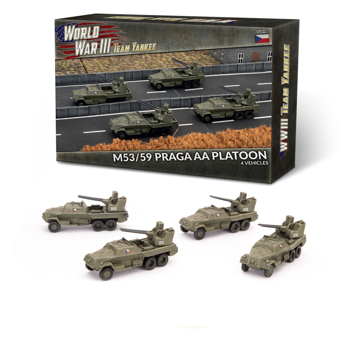 World War III - Warsaw Pact: M53/59 Praga AA Platoon