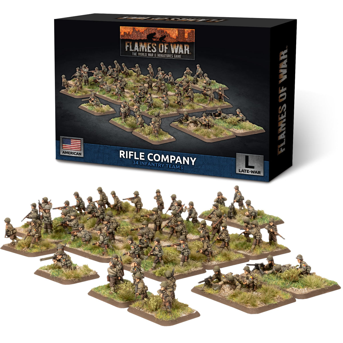 Flames Of War - American: Rifle Company