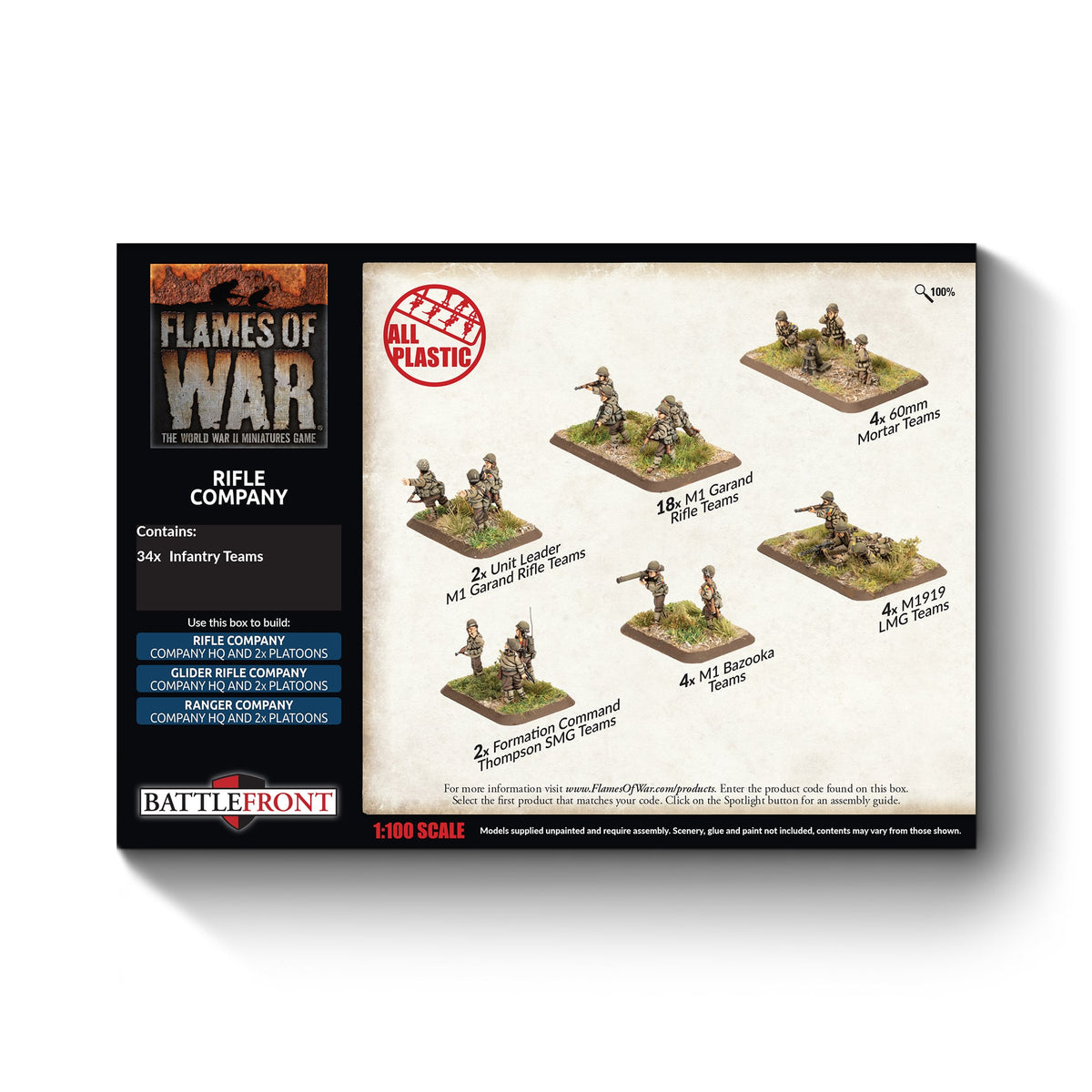 Flames Of War - American: Rifle Company