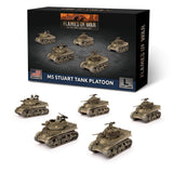 Flames Of War - American: M5 Stuart Tank Platoon