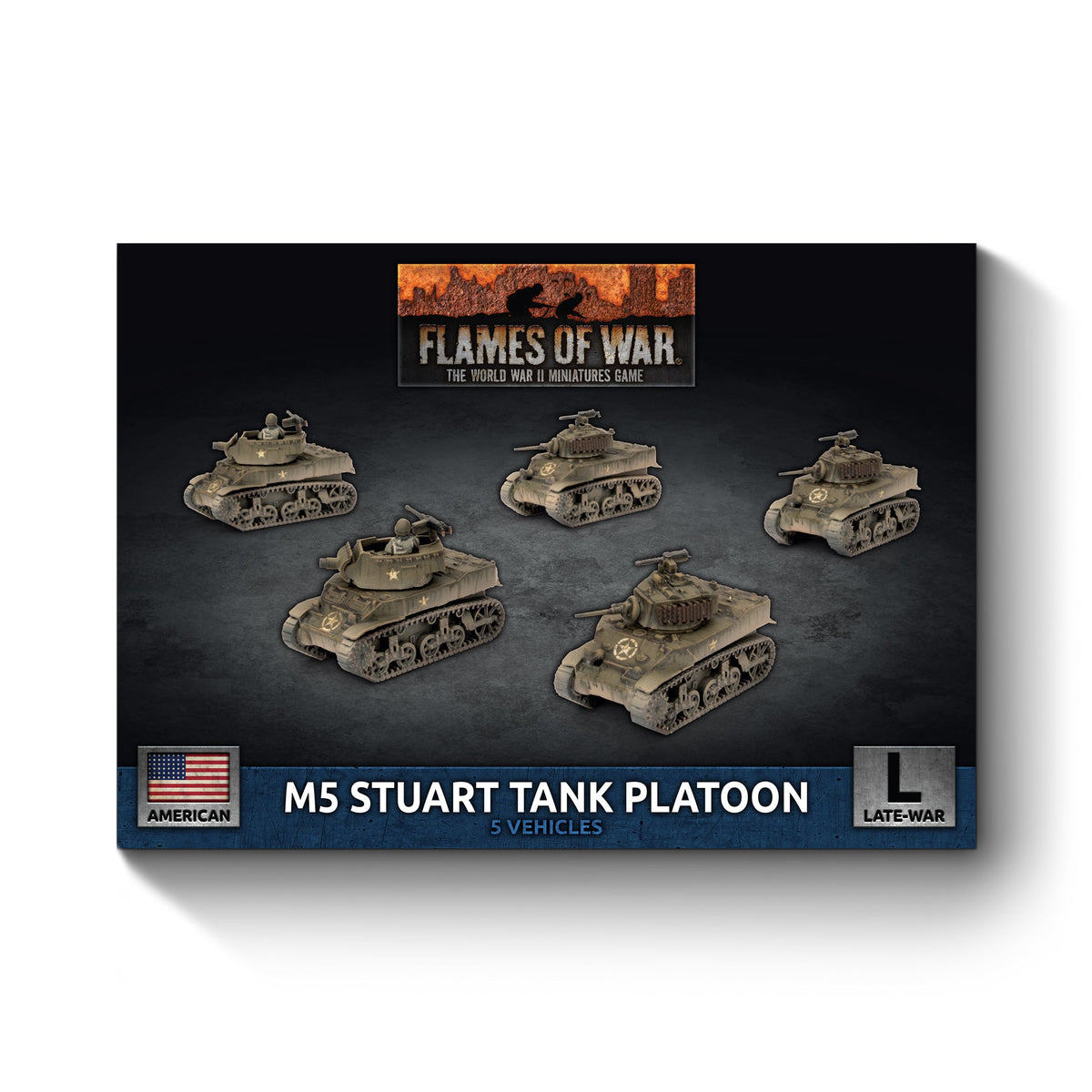 Flames Of War - American: M5 Stuart Tank Platoon