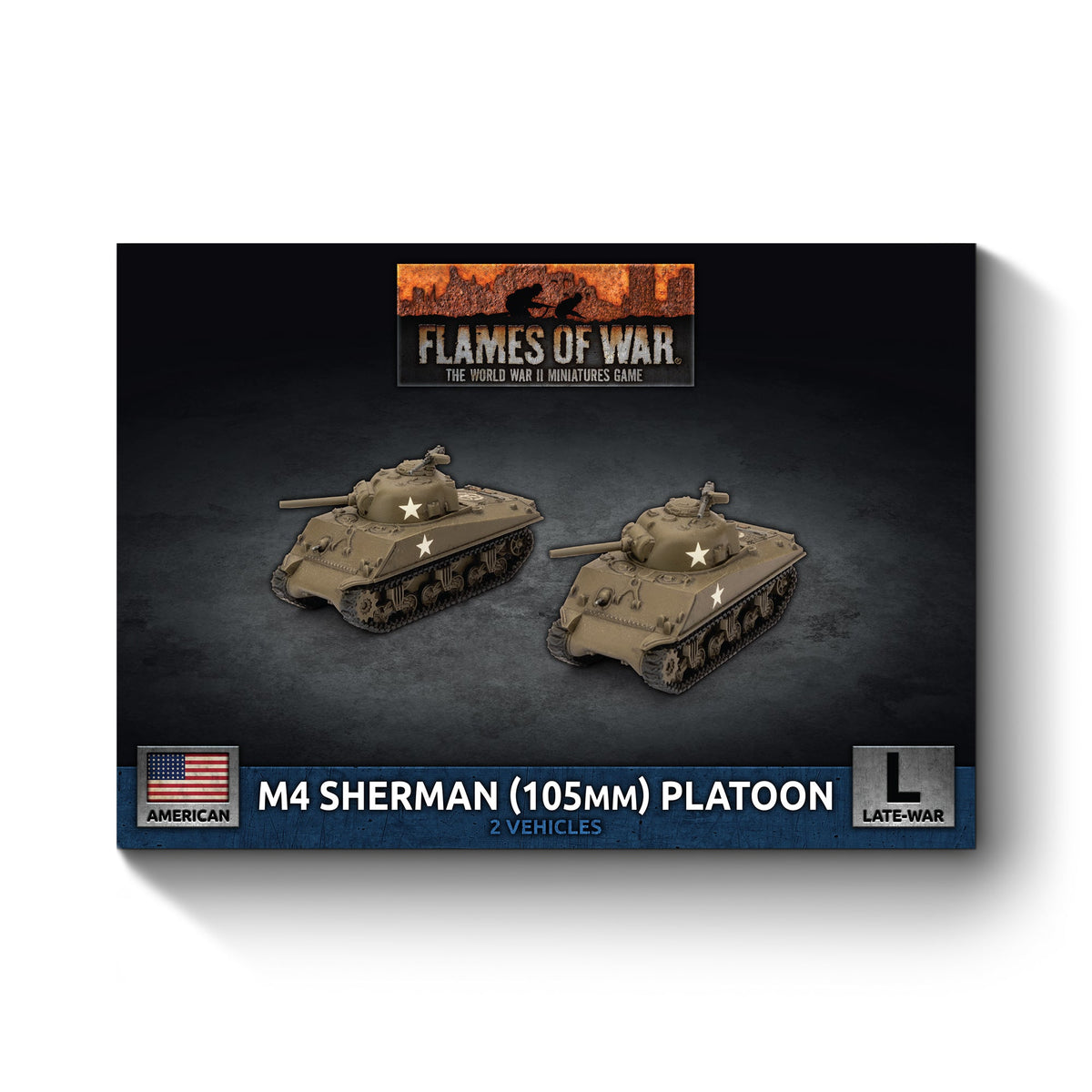 Flames Of War - American: M4 Sherman (105mm) Platoon
