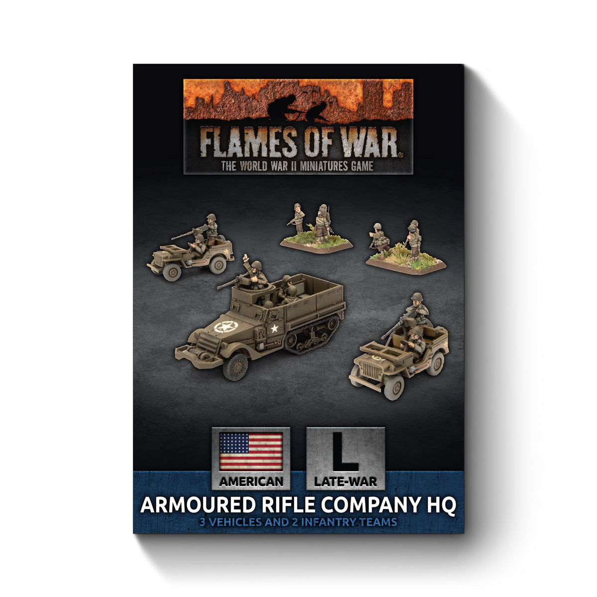 Flames Of War - American: Armoured Rifle Company HQ