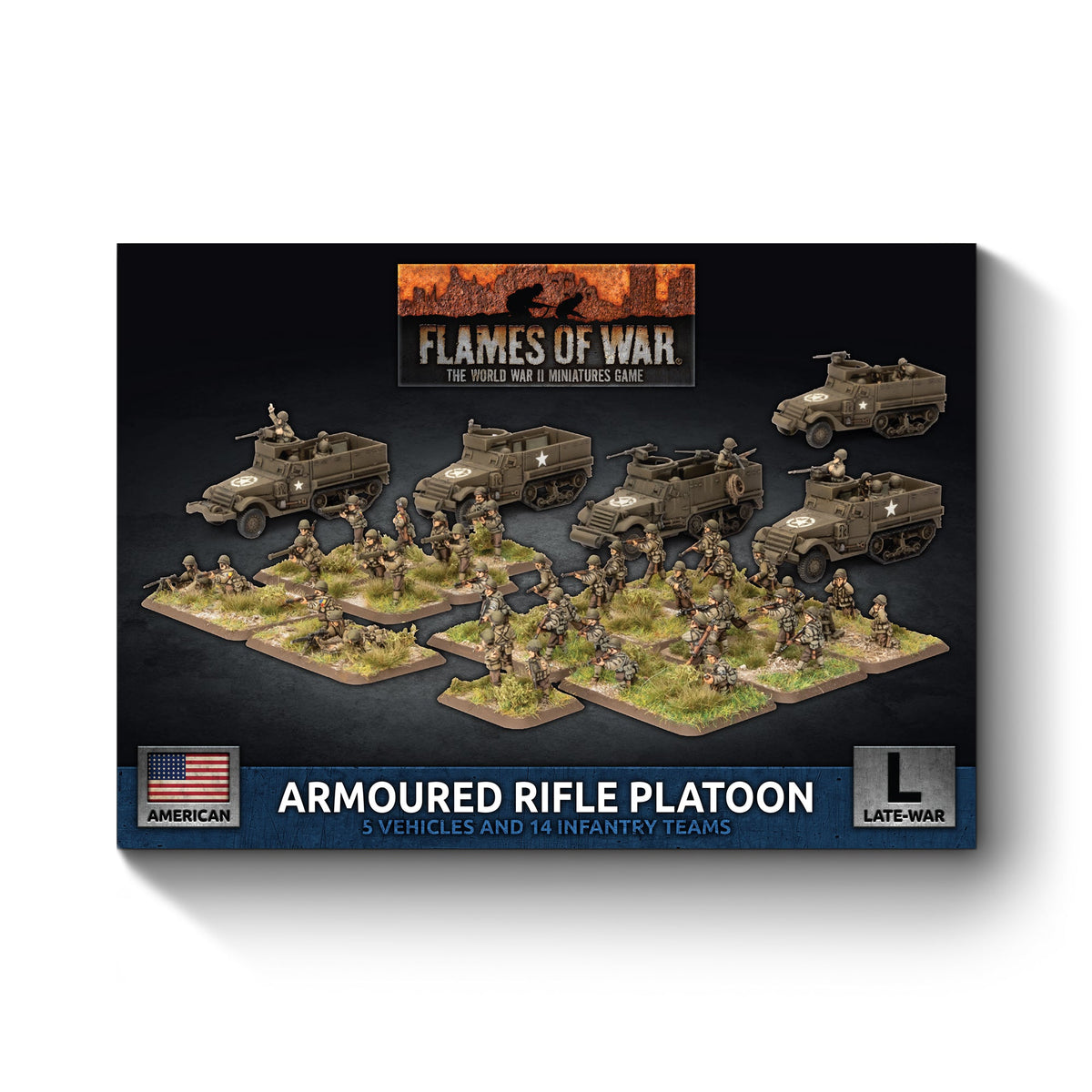 Flames Of War - American: Armoured Rifle Platoon