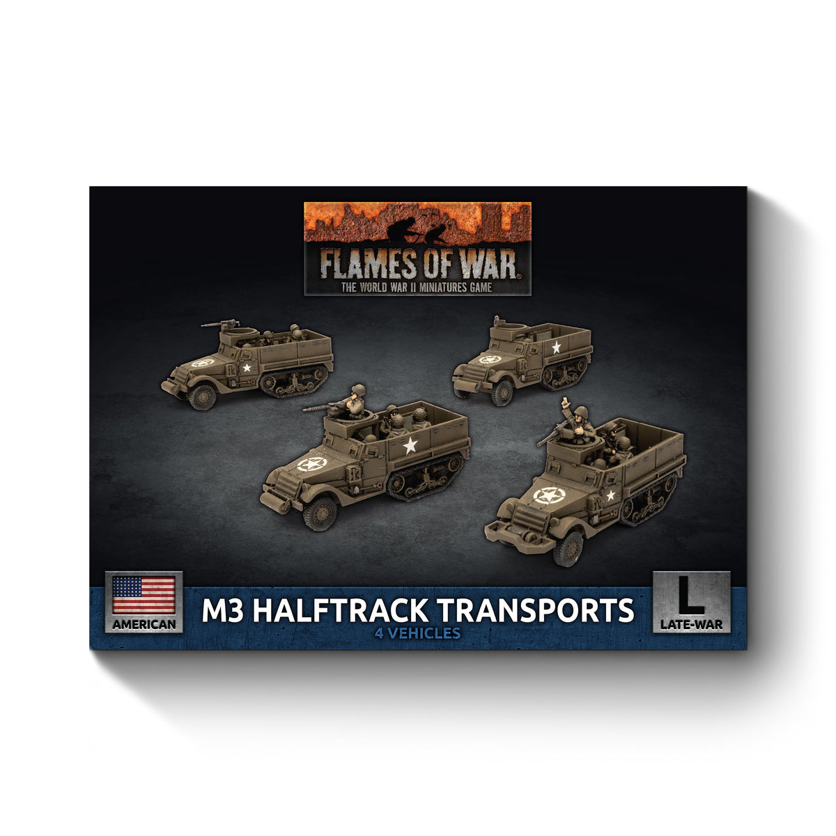 Flames Of War - American: M3 Halftrack Transports