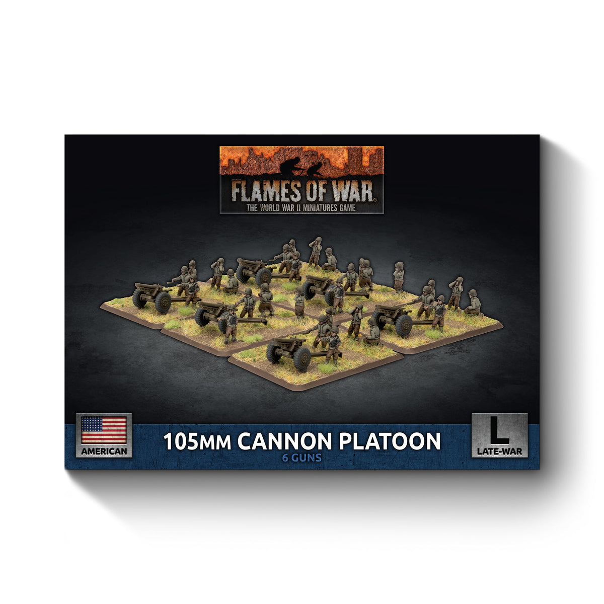Flames Of War - American: 105mm Cannon Platoon
