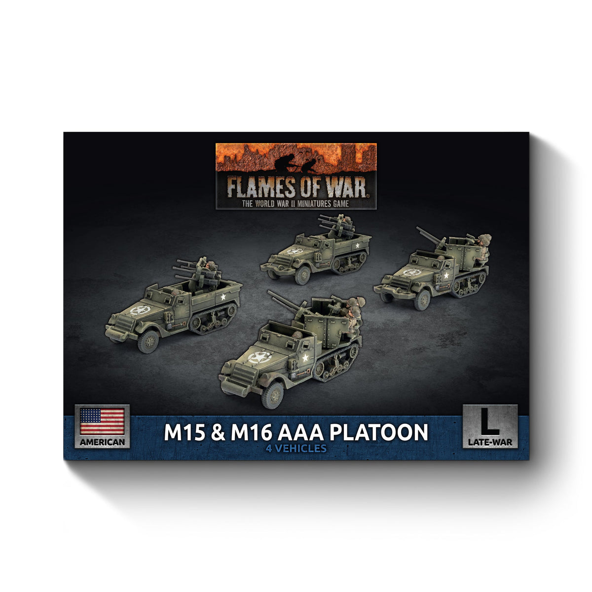 Flames Of War - American: M15 & M16 AAA Platoon