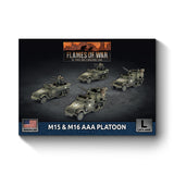 Flames Of War - American: M15 & M16 AAA Platoon