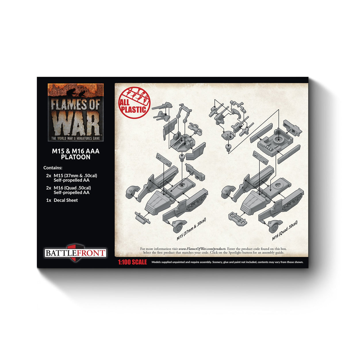 Flames Of War - American: M15 & M16 AAA Platoon
