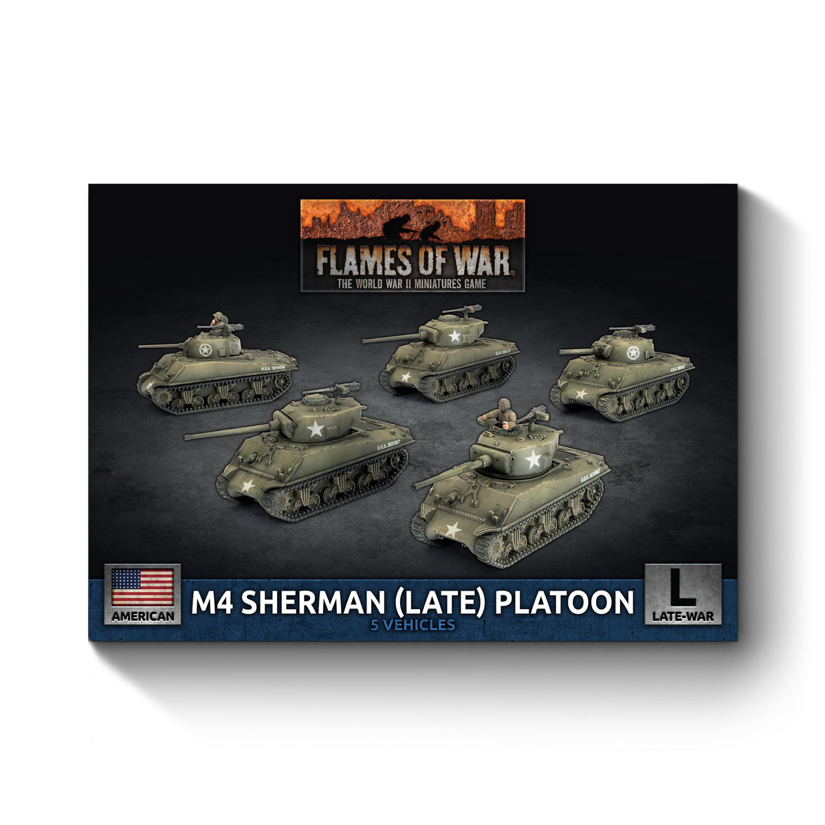 Flames Of War - American: M4 Sherman (Late) Tank Platoon