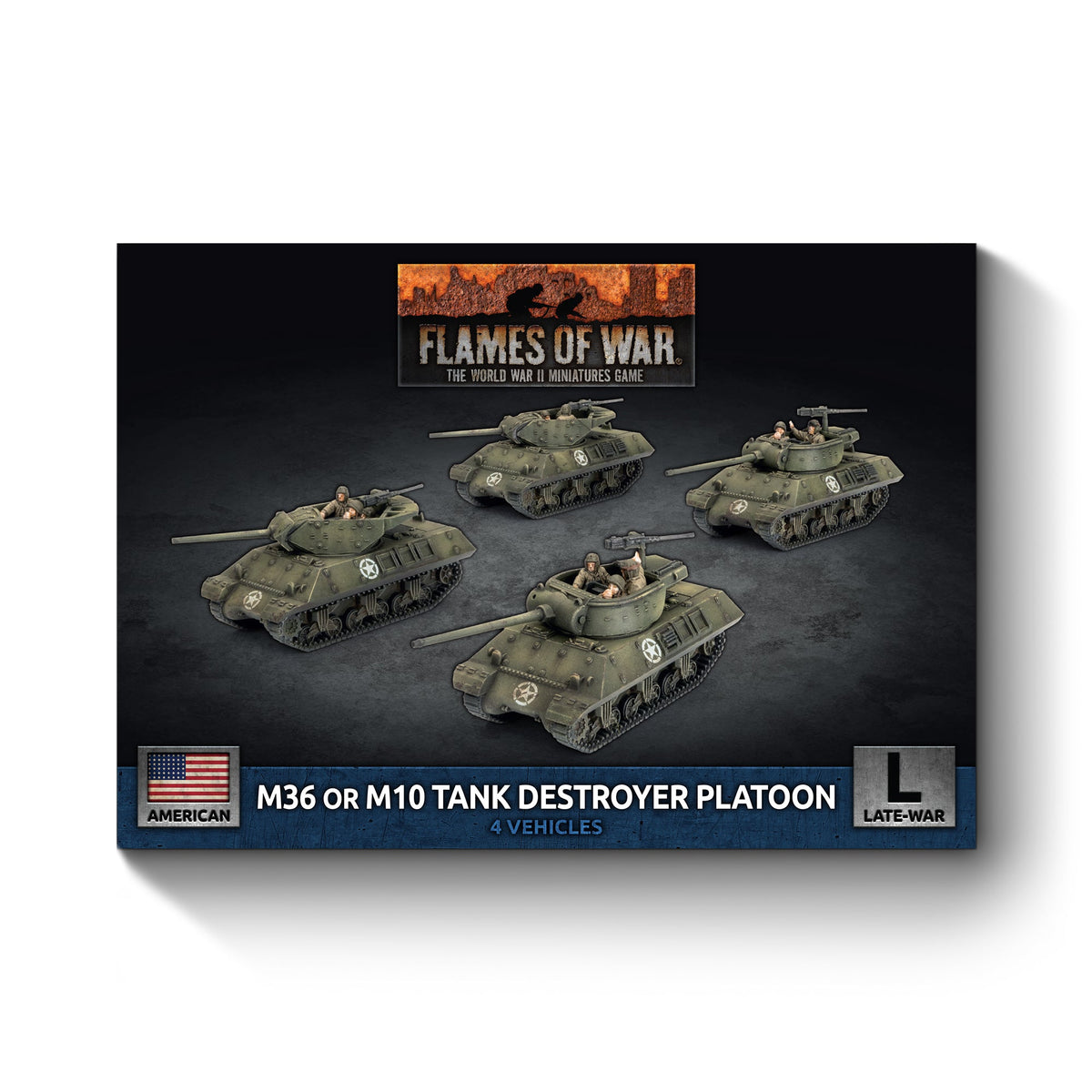 Flames Of War - American: M36 or M10 Tank Destroyer Platoon