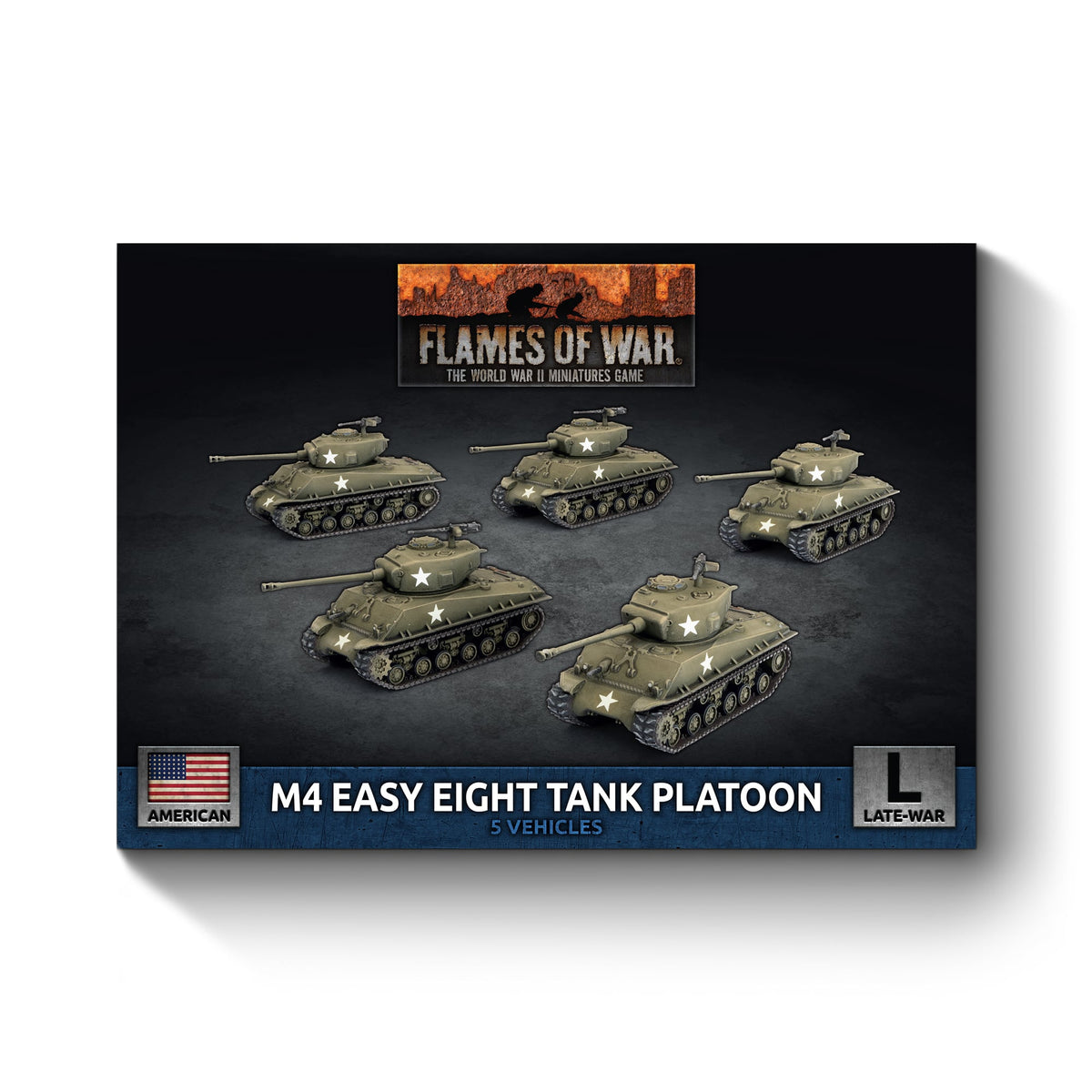 Flames Of War - American: M4 Easy Eight Tank Platoon
