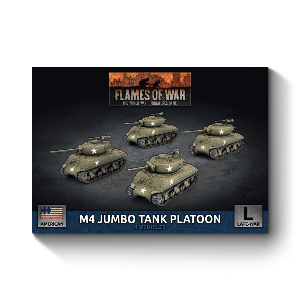 Flames Of War - American: M4 Jumbo Tank Platoon