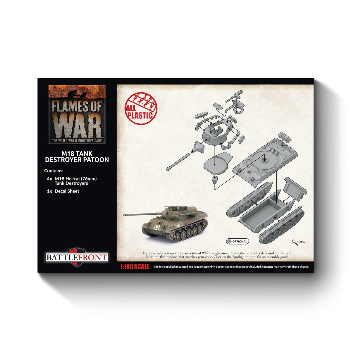 Flames Of War - American: M18 Tank Destroyer Platoon