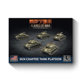 Flames Of War - American: M24 Chaffee Tank Platoon