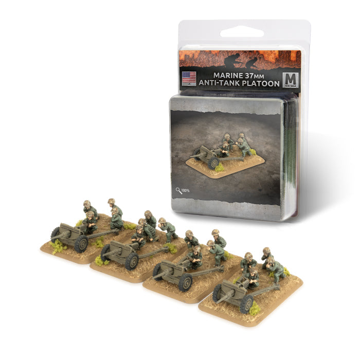 Flames Of War - American: Marine 37mm Anti-tank Platoon