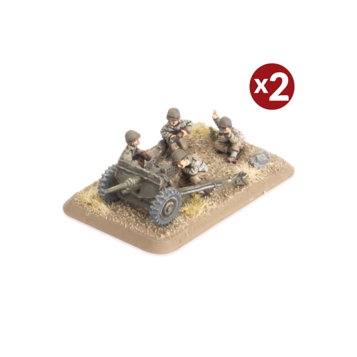 Flames Of War - American: 37mm Anti-tank Gun Platoon