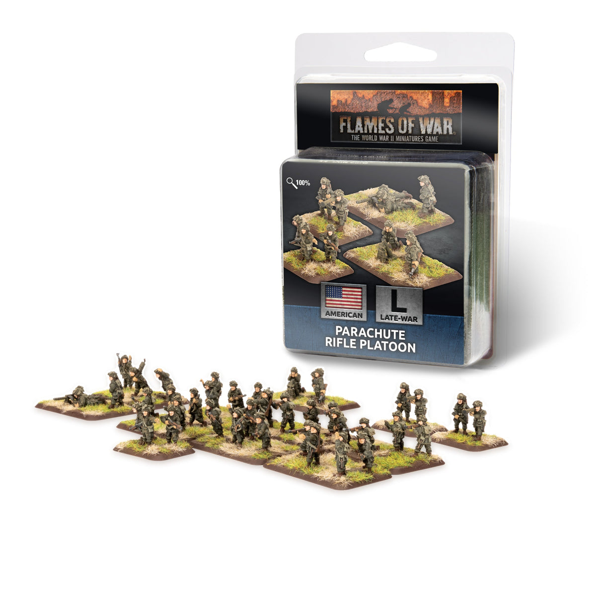 Flames Of War - American: Parachute Rifle Platoon