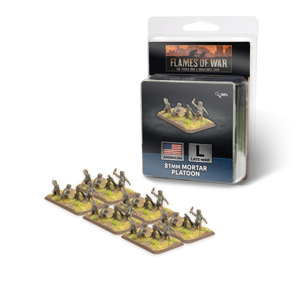 Flames Of War - American: 81mm Mortar Platoon