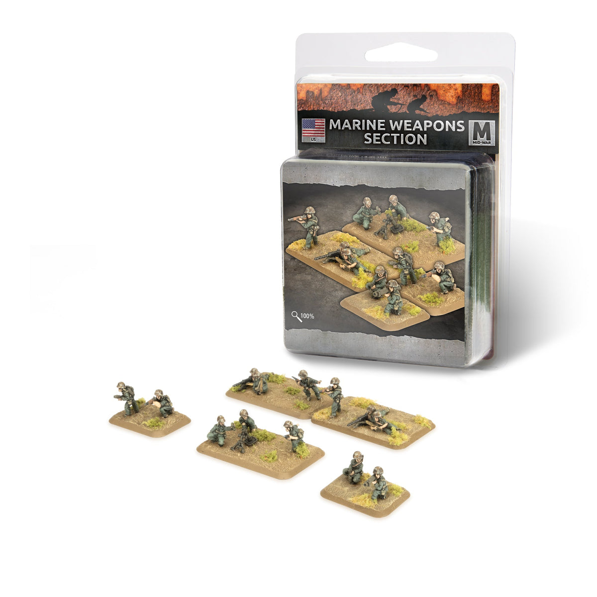 Flames Of War - American: Marine Weapons Section