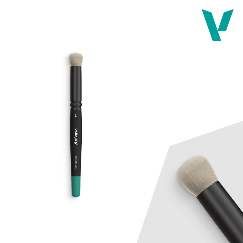 Vallejo - Hobby Brushes: Dry Brush Natural Hair Large