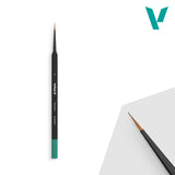 Vallejo - Hobby Brushes: Precision Round Synthetic Brush No. 0
