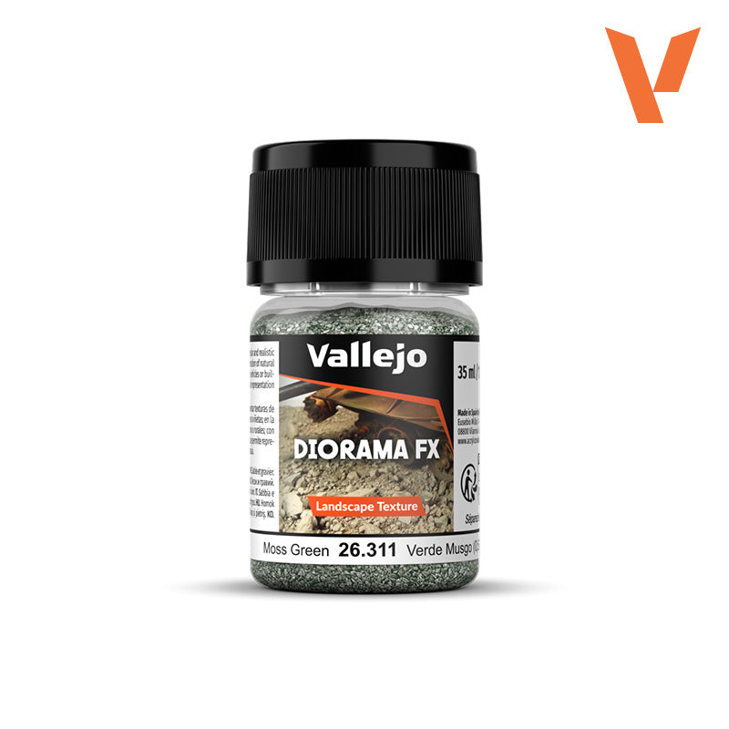 Vallejo - Diorama FX: Moss Green 0.5-2mm