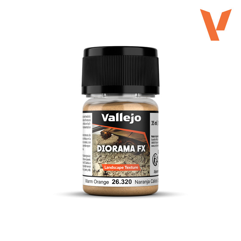 Vallejo - Diorama FX: Warm Orange 0.1-1mm