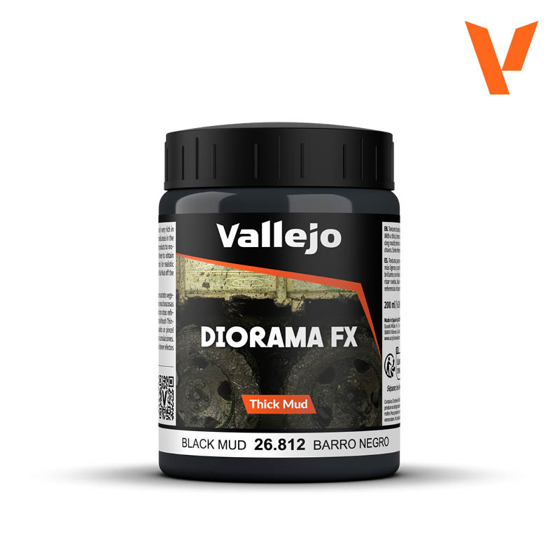 Vallejo - Diorama FX: Black Mud 200ml