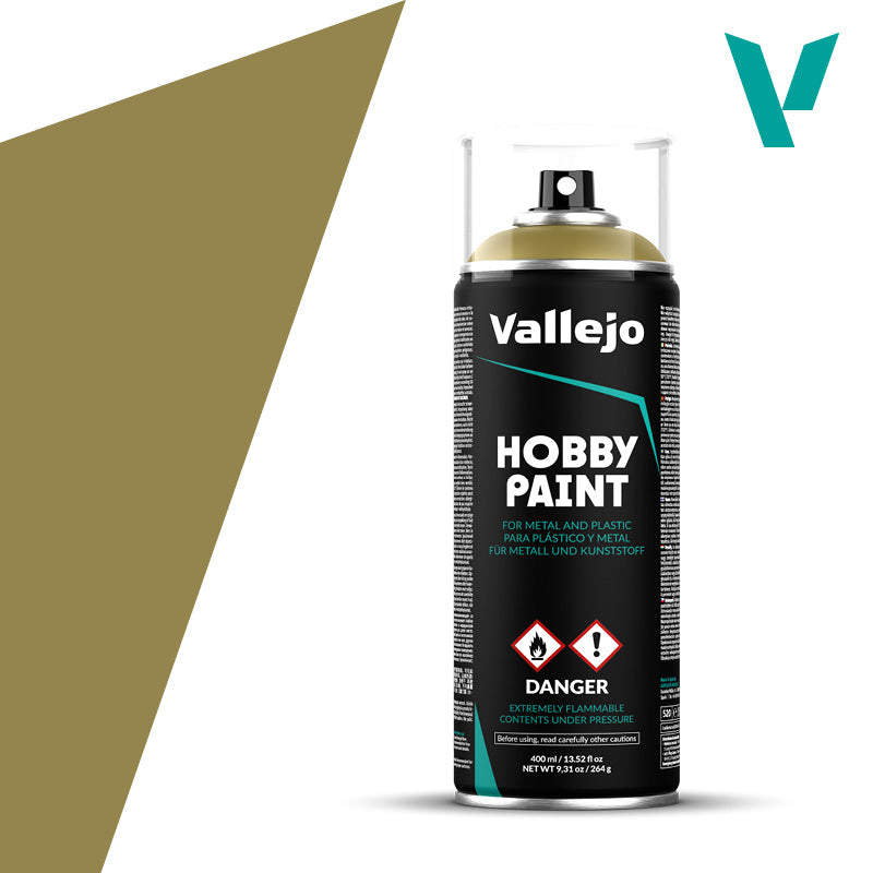 Vallejo - Spray: Dunkelgelb