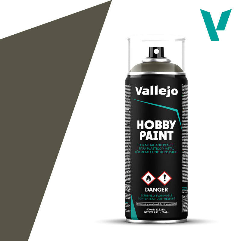Vallejo - Spray: Olive Green Camouflage