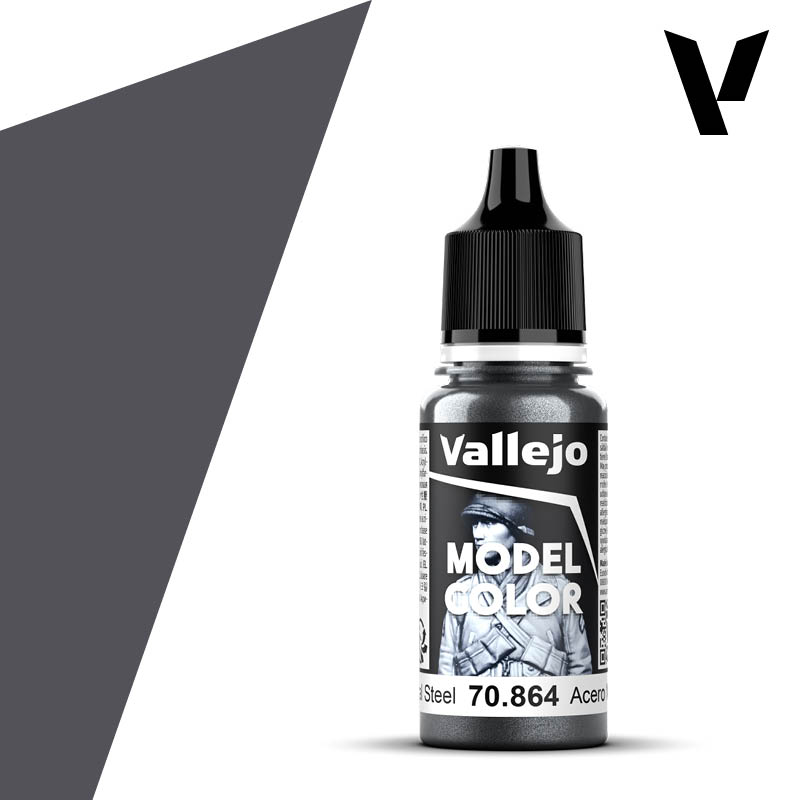 Vallejo - Model Color: Natural Steel