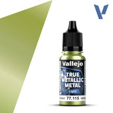 Vallejo - True Metallic Metal: Light - Amber Green