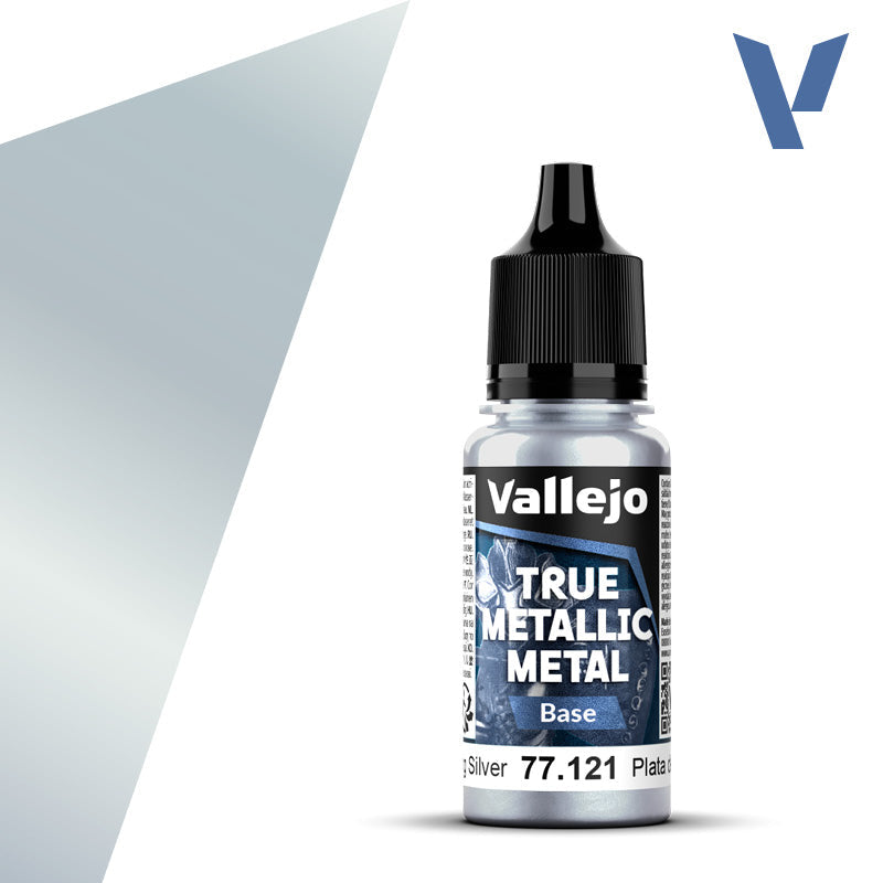 Vallejo - True Metallic Metal: Base - Sterling Silver