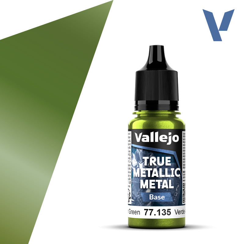 Vallejo - True Metallic Metal: Base - Amber Green